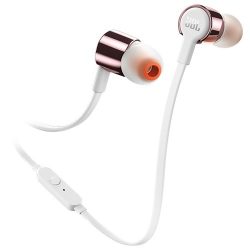JBL T210 rózsaarany fülhallgató headset