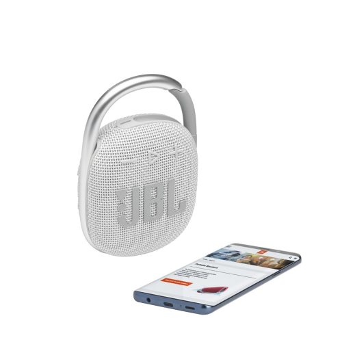 JBL CLIP4 FEHÉR bluetooth hangszóró