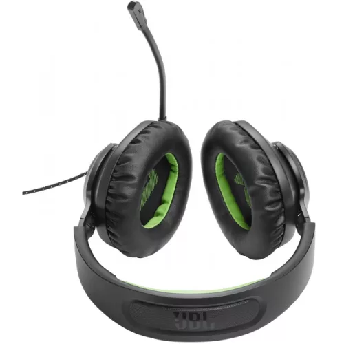 JBL QUANTUM 100 FEKETE/ZÖLD gamer fejhallgató