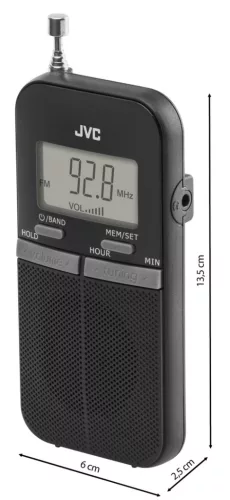 JVC RAE411B zsebrádió