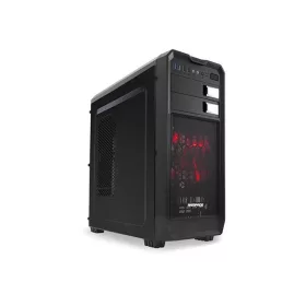   Rampage Számítógépház - 66 S (fekete; ATX; alsó táp; 2xUSB3.0 + 2xUSB2.0, I/O; porszűrő)