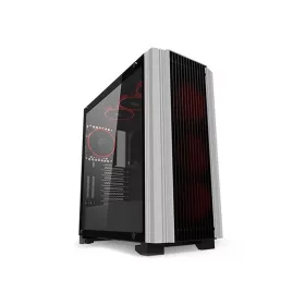   Rampage Számítógépház - The King (fekete; üveg ablakos; ATX; alsó táp; 4x120mm RGB; 2xUSB3.0)