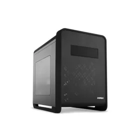   Rampage Számítógépház - Xcube (fekete; ablakos; ATX; aluminium; alsó táp; 2x120mm; kártyaolv.; 1xUSB3.0 + 2xUSB2.0)