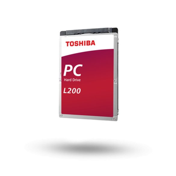 Toshiba Belső HDD 2.5" - L200 (SMR) Mobile 2TB (9,5mm; Retail; notebookok, külső HDD házak; játékkonz; 128MB/5400RPM)