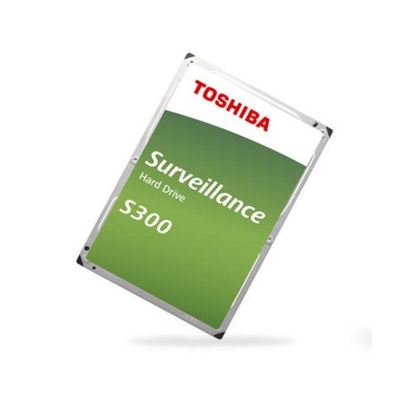 Toshiba Belső HDD 3.5" - S300 Surveillance 4TB (Bulk; Biztonságtechnikai rögzítőkbe; 128MB / 7200RPM)