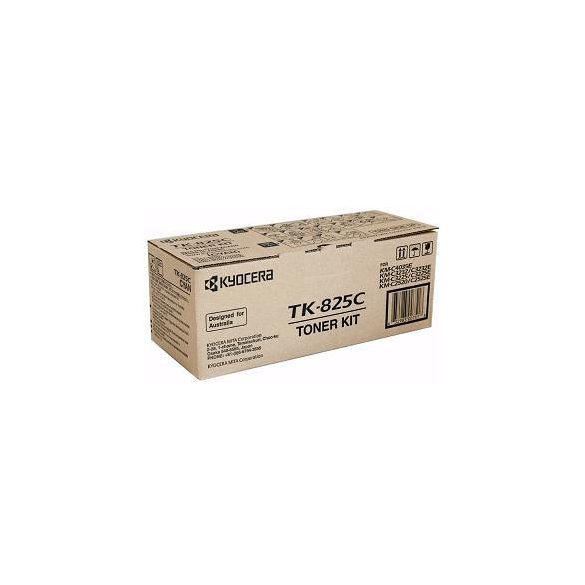 Kyocera TK-825 kék eredeti toner 1T02FZCEU0