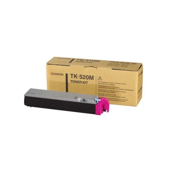 Kyocera TK-520 magenta eredeti toner 1T02HJBEU0