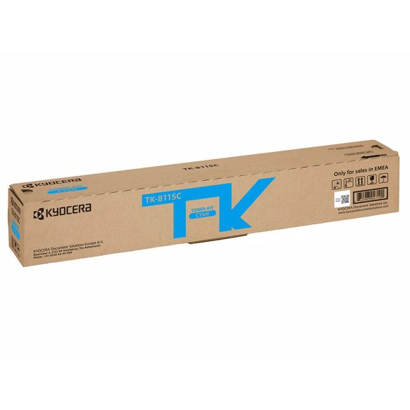 Kyocera TK-8115 kék eredeti toner