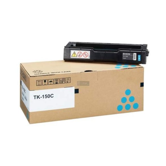 Kyocera TK-150 kék eredeti toner 1T05JKCNL0