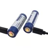 KeepPower AA 1,5V 1950mAh védett Li-ion akkumulátor USB