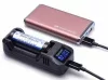 KeepPower LCD akku töltő Li-ion 14500/16340/CR123/18650/26650 cellákhoz