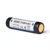 KeepPower 18650 3,7V 3100mAh védett Li-ion akkumulátor lapos + pólus