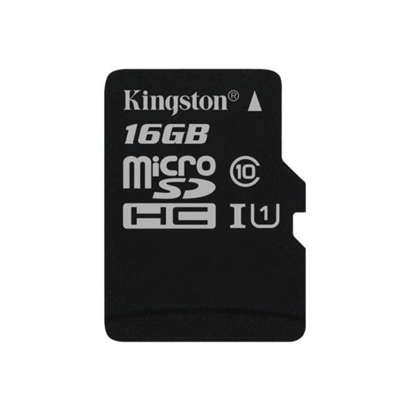 Kingston MicroSDHC 16GB Class 10 SDC10G2/16GBSP memóriakártya