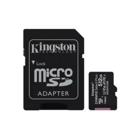 Kingston SDCS2512GB micro sd kártya + adapter