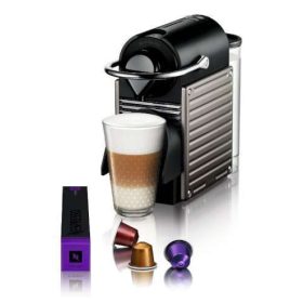 Krups XN300510 Nespresso Pixie Electric titán kávéfőző