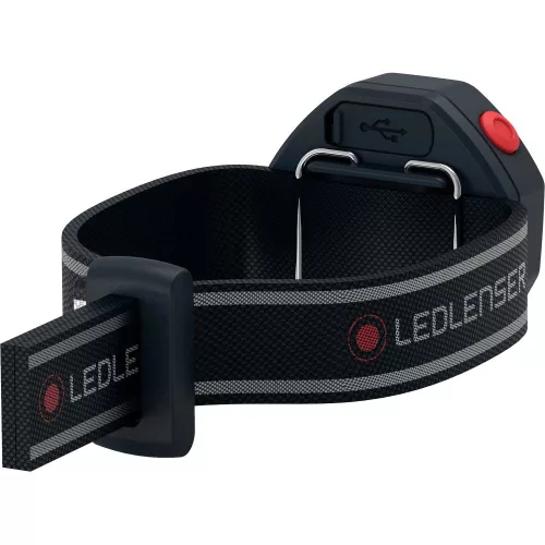 LEDLENSER NEO CU2R tölthető jelzőlámpa futáshoz Li-ion/ Fekete