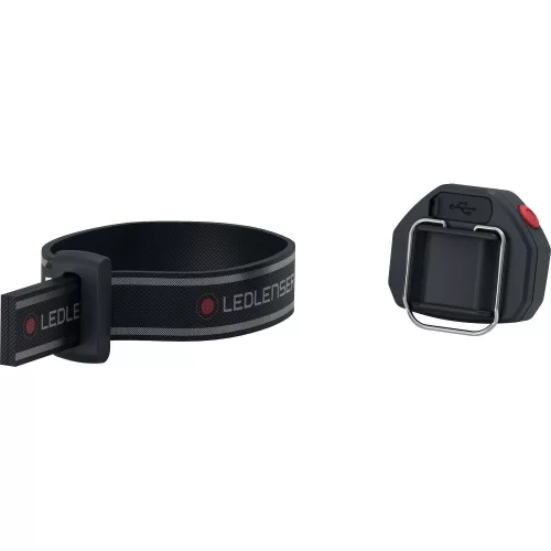 LEDLENSER NEO CU2R tölthető jelzőlámpa futáshoz Li-ion/ Fekete