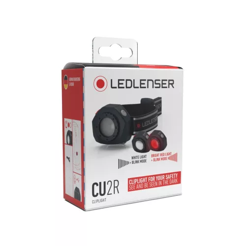 LEDLENSER NEO CU2R tölthető jelzőlámpa futáshoz Li-ion/ Fekete