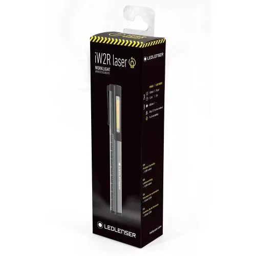 LEDLENSER iW2R tölthető munkalámpa/laser pointer 150lm