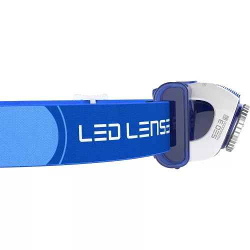 LEDLENSER SEO3 3xAAA 100 lm fejlámpa kék 6003-B