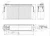 Leoch 12V 150Ah Zárt gondozás mentes Front terminal AGM akkumulátor (LPF12-150A)