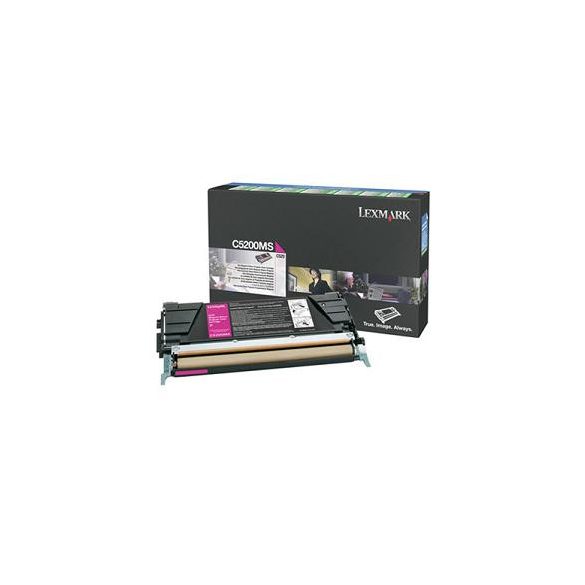 Lexmark C5200MS magenta eredeti toner