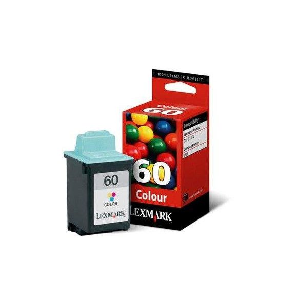 Lexmark 17G0060 (Col) No.60 színes eredeti tintapatron