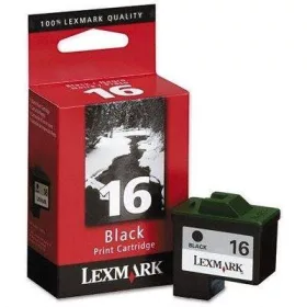 Lexmark 10N0016 (Bk) No.16 fekete eredeti tintapatron