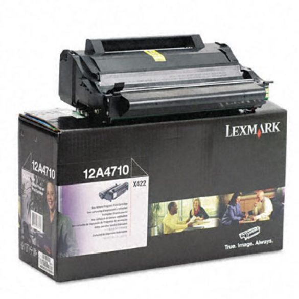 Lexmark (Optra T420) 12A7410 fekete eredeti toner