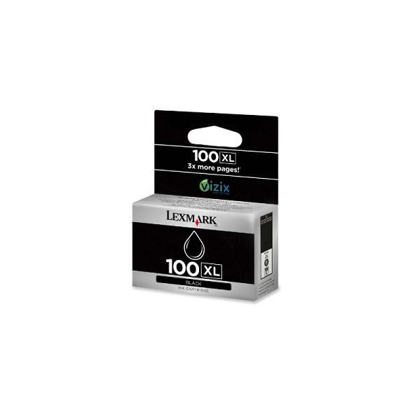 Lexmark 14N1068 (Bk) No.100XL fekete eredeti tintapatron