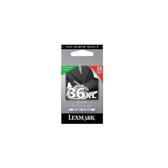 Lexmark 18C2170E (Bk) No.36XL fekete eredeti tintapatron