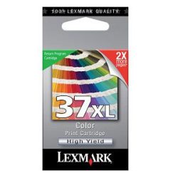 Lexmark 18C2180E (Col) No.37XL színes eredeti tintapatron