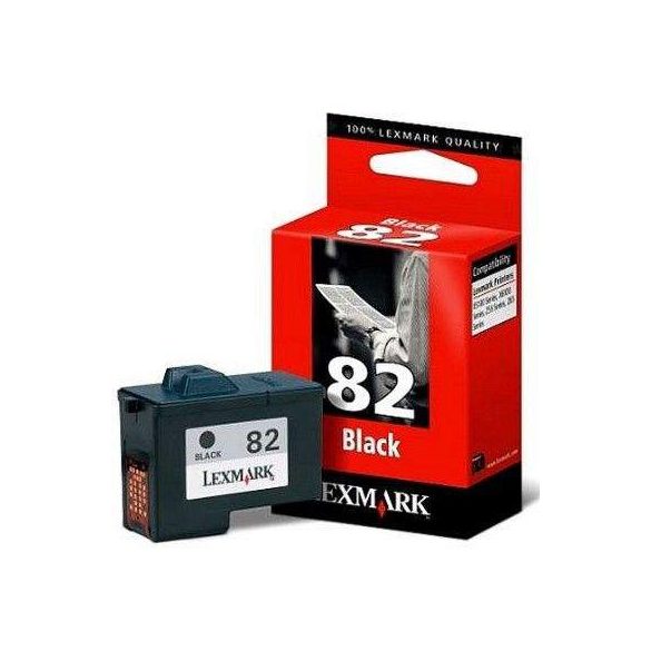 Lexmark 18L0032 (Bk) No.82 fekete eredeti tintapatron