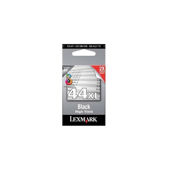 Lexmark 18Y0144 (Bk) No.44XL fekete eredeti tintapatron