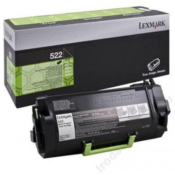 Lexmark (522) 52D2000 fekete eredeti toner