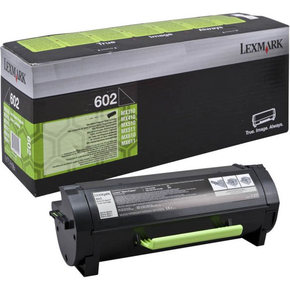 Lexmark (602) 60F2000 fekete eredeti toner