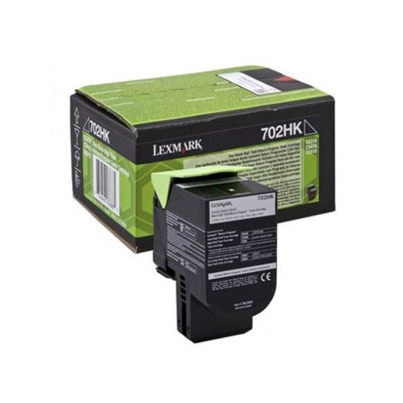 Lexmark (702HK) 70C2HK0 fekete eredeti toner