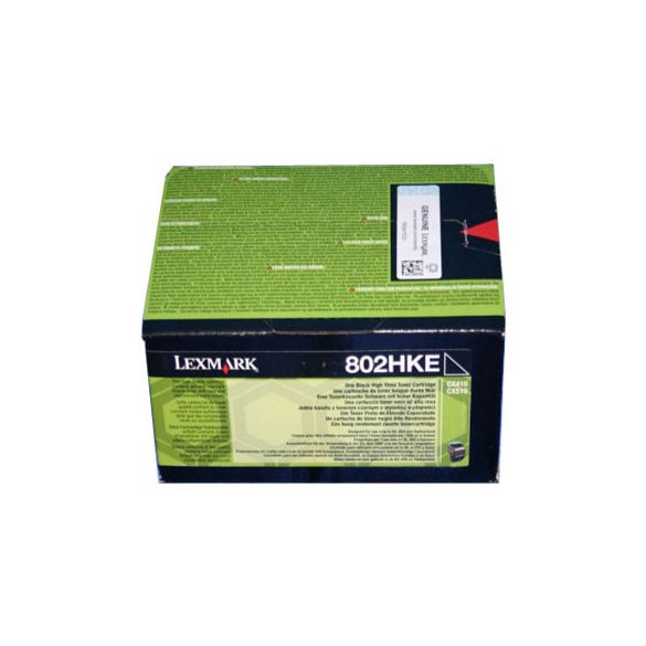 Lexmark (CX410/510) 80C2HKE fekete eredeti toner