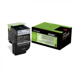 Lexmark (802SK) 80C2SK0 fekete eredeti toner