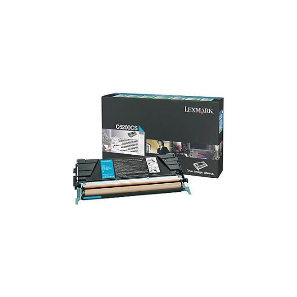 Lexmark C5200CS kék eredeti toner