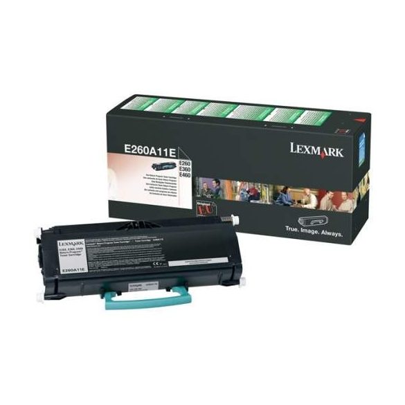 Lexmark (E260, E36x, E46x) E260A11E fekete eredeti toner