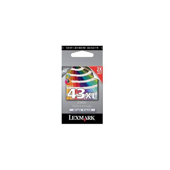 Lexmark 18Y0143 (Col) No.43XL színes eredeti tintapatron