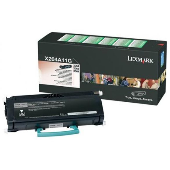 Lexmark (X264) X264A11G fekete eredeti toner