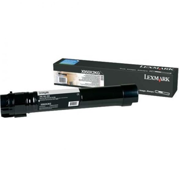 Lexmark (X950) X950X2KG fekete eredeti toner