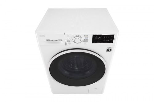 LG F2J6HM0W B energiaosztályú 7/4kg kapacitású keskeny mosó-szárítógép