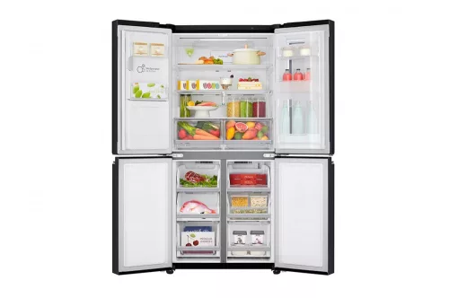 LG GMX844MCKV Side by Side hűtőszekrény fekete