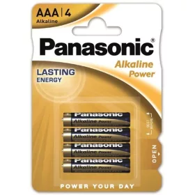   Panasonic Alkaline Power AAA mikro 1.5V alkáli/tartós elemcsomag LR03APB-4BP