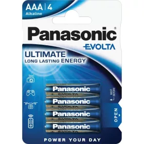  Panasonic EVOLTA AAA mikro 1.5V szupertartós alkáli elemcsomag LR03EGE-4BP