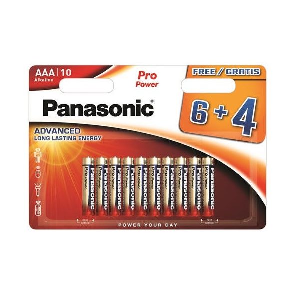 Panasonic Pro Power elemcsomag 10xAAA