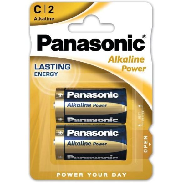 Panasonic Alkaline Power C/baby 1.5V alkáli/tartós elemcsomag